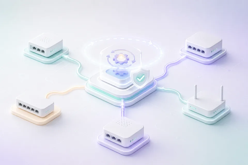 Synthetic network automation cover
