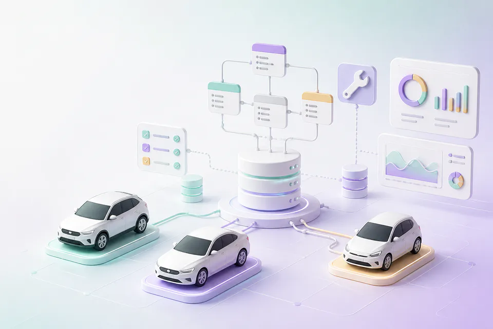 Vehicle Rental Operations Database project cover